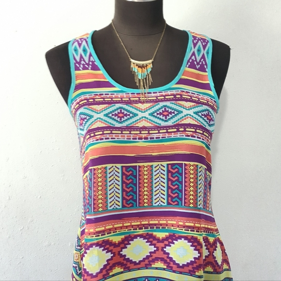 Rue21 Multi Color Tunic Top - Picture 7 of 10